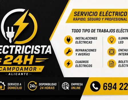 ELECTRICISTA 24H CAMPOAMOR – electricista en Alicante