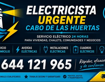 ELECTRICISTA URGENTE CABO DE LAS HUERTAS – electricista en Alicante