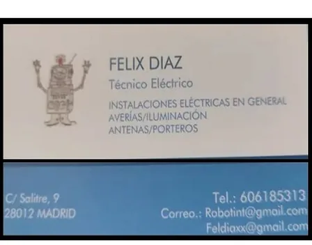 Félix Diaz Electricista – electricista en Madrid