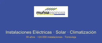Muñoz Espinosa – electricista en Torrevieja